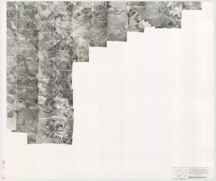 83749, Victoria County Aerial Photograph Index Sheet 5, General Map Collection