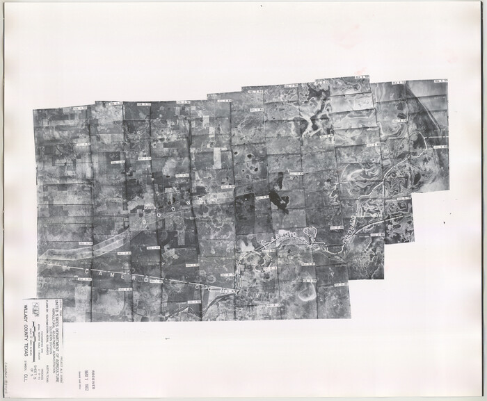 83758, Willacy County Aerial Photograph Index Sheet 5, General Map Collection