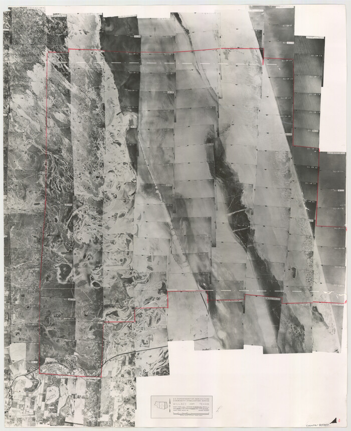83759, Willacy County Aerial Photograph Index Sheet 4, General Map Collection