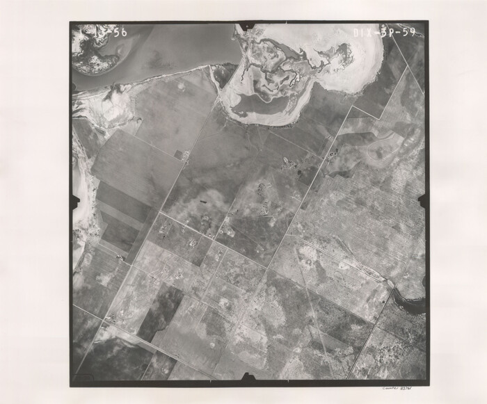 83761, Flight Mission No. DIX-3P, Frame 59, Aransas County, General Map Collection