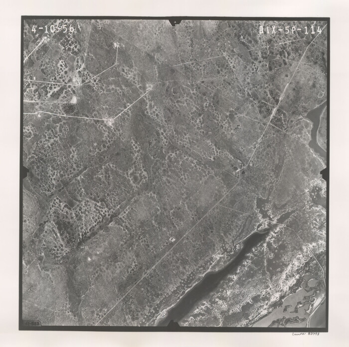 83793, Flight Mission No. DIX-5P, Frame 114, Aransas County, General Map Collection