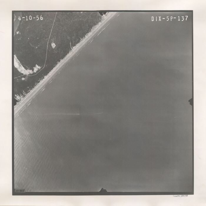 83798, Flight Mission No. DIX-5P, Frame 137, Aransas County, General Map Collection