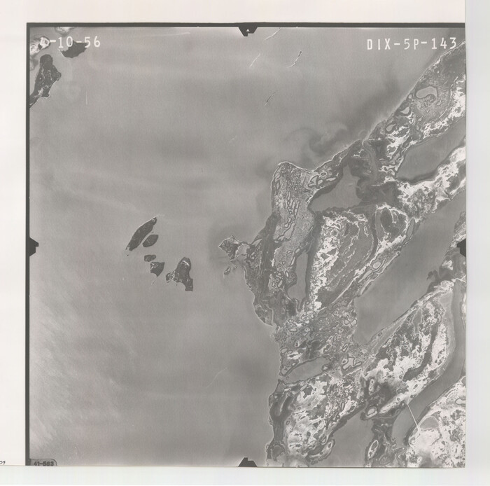 83804, Flight Mission No. DIX-5P, Frame 143, Aransas County, General Map Collection