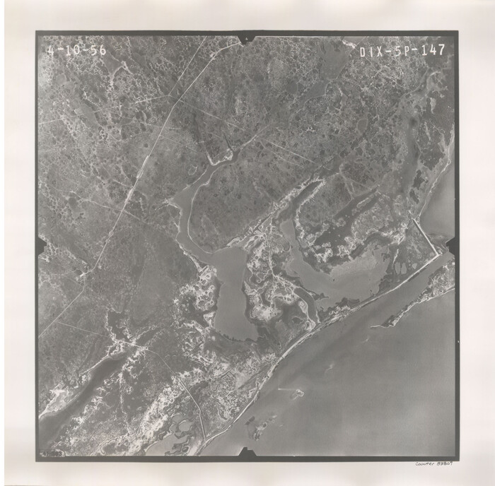 83809, Flight Mission No. DIX-5P, Frame 147, Aransas County, General Map Collection