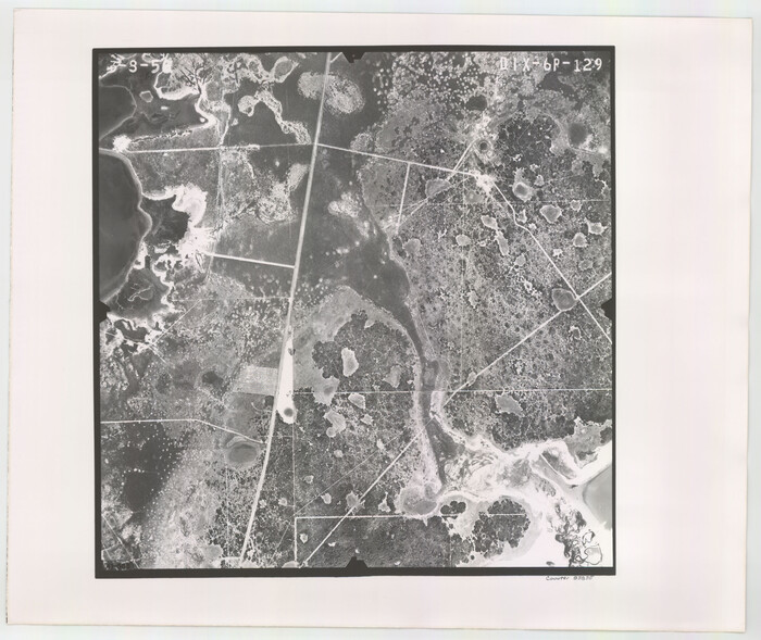 83835, Flight Mission No. DIX-6P, Frame 129, Aransas County, General Map Collection