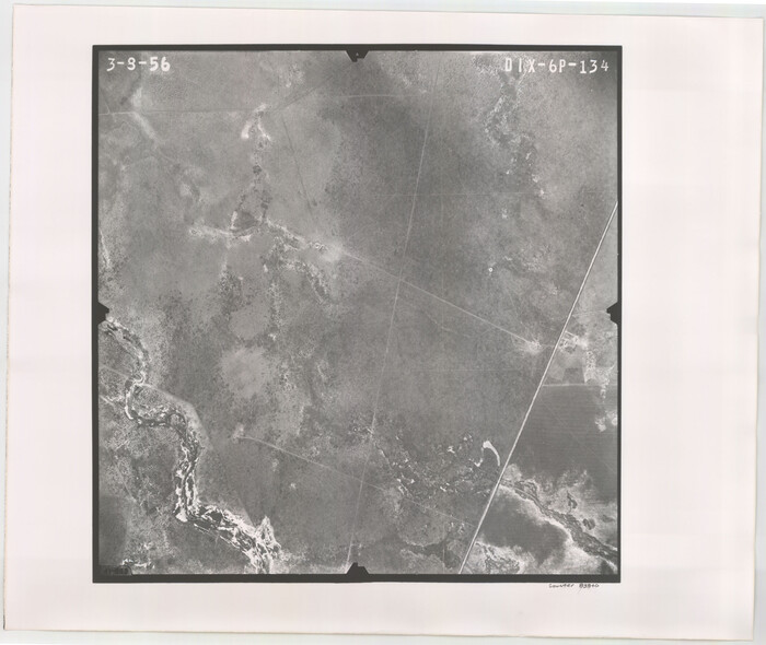 83840, Flight Mission No. DIX-6P, Frame 134, Aransas County, General Map Collection