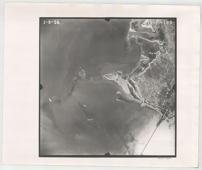 83845, Flight Mission No. DIX-6P, Frame 183, Aransas County, General Map Collection