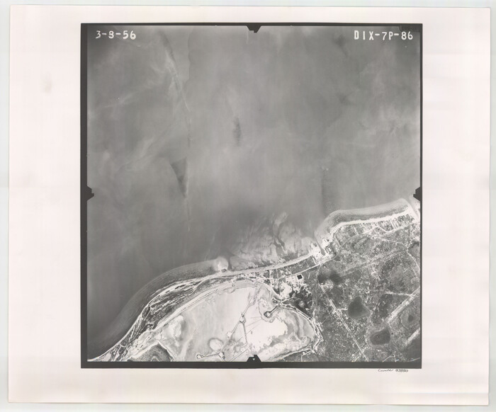 83880, Flight Mission No. DIX-7P, Frame 86, Aransas County, General Map Collection