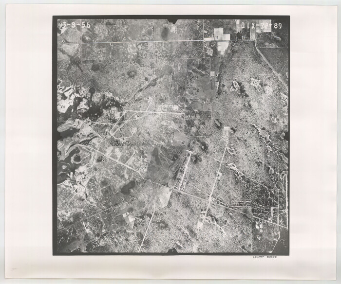 83883, Flight Mission No. DIX-7P, Frame 89, Aransas County, General Map Collection
