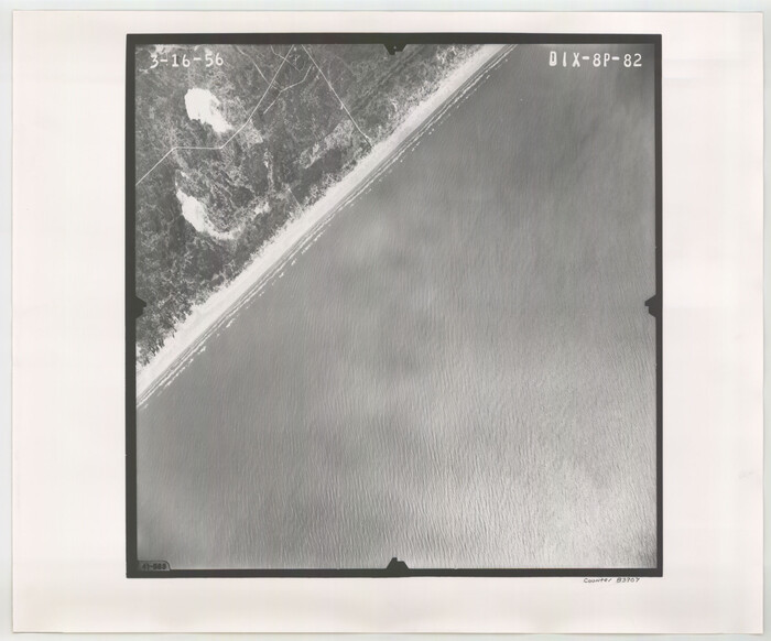 83907, Flight Mission No. DIX-8P, Frame 82, Aransas County, General Map Collection