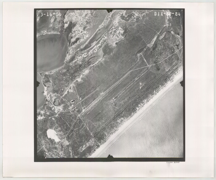 83909, Flight Mission No. DIX-8P, Frame 84, Aransas County, General Map Collection
