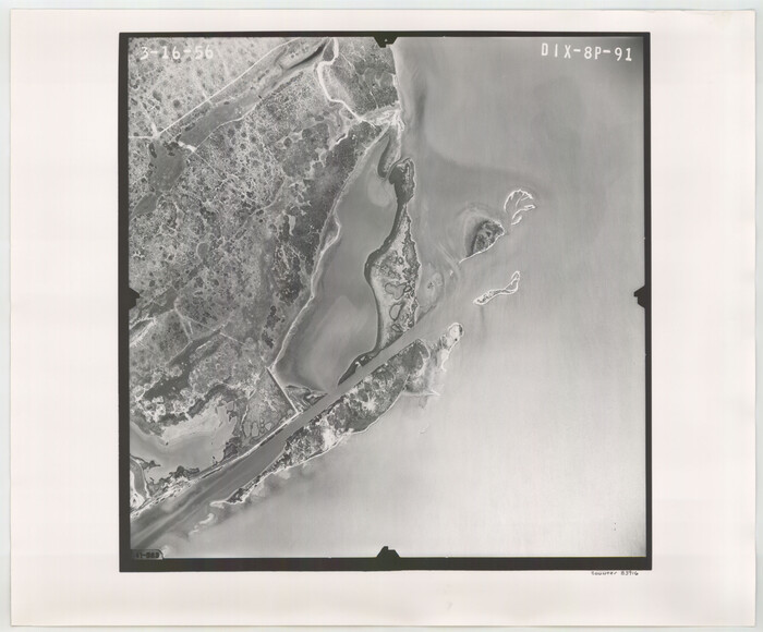 83916, Flight Mission No. DIX-8P, Frame 91, Aransas County, General Map Collection