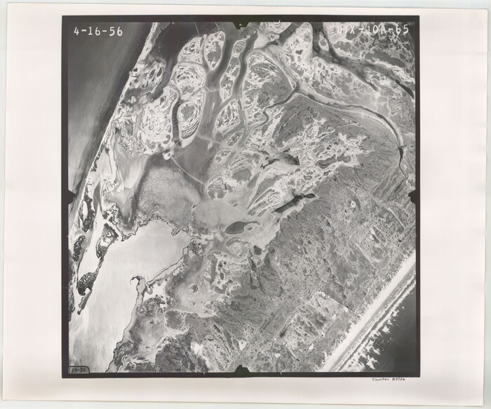 83926, Flight Mission No. DIX-10P, Frame 65, Aransas County, General Map Collection