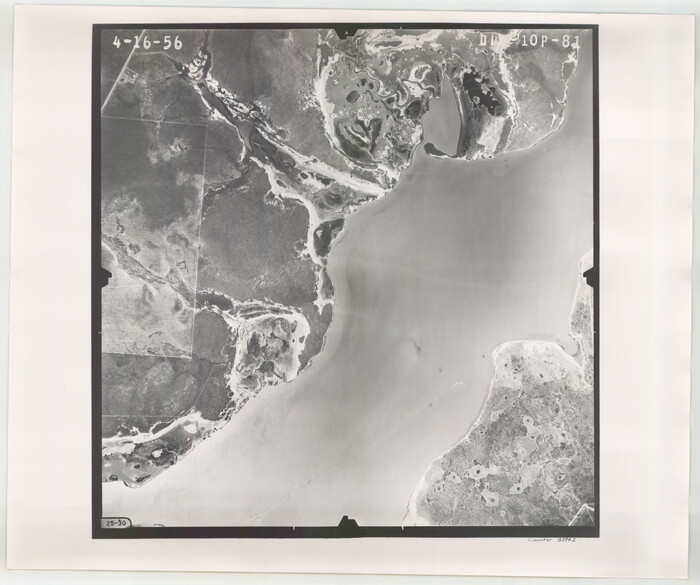 83942, Flight Mission No. DIX-10P, Frame 81, Aransas County, General Map Collection