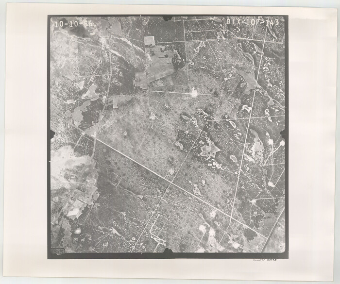83945, Flight Mission No. DIX-10P, Frame 143, Aransas County, General Map Collection