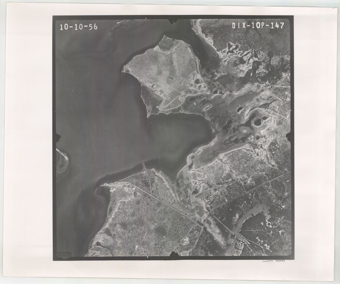 83949, Flight Mission No. DIX-10P, Frame 147, Aransas County, General Map Collection