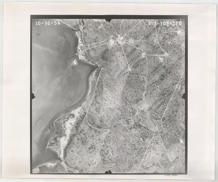83960, Flight Mission No. DIX-10P, Frame 170, Aransas County, General Map Collection