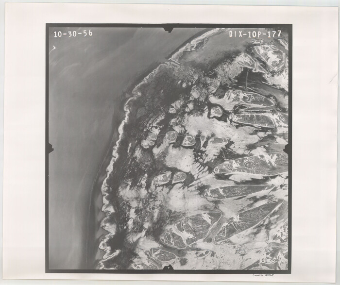 83967, Flight Mission No. DIX-10P, Frame 177, Aransas County, General Map Collection