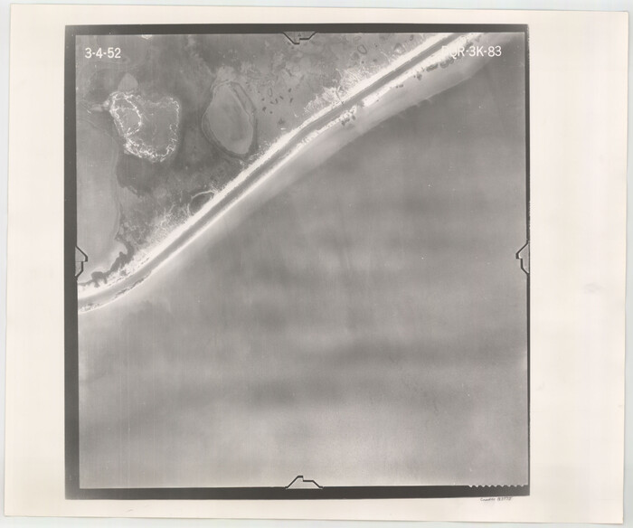 83975, Flight Mission No. BQR-3K, Frame 83, Brazoria County, General Map Collection