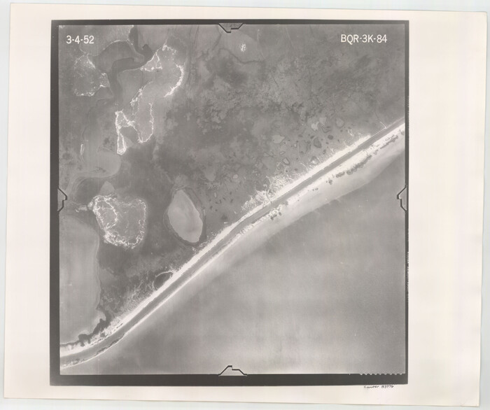 83976, Flight Mission No. BQR-3K, Frame 84, Brazoria County, General Map Collection