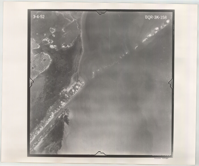83985, Flight Mission No. BQR-3K, Frame 158, Brazoria County, General Map Collection