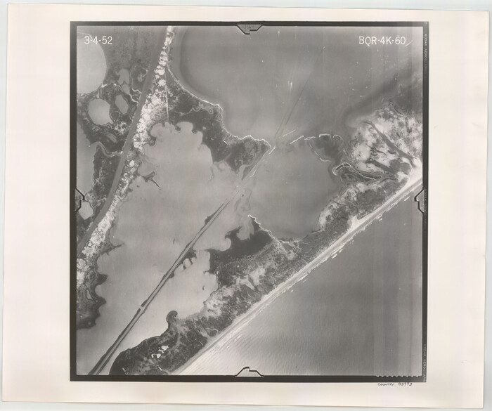 83993, Flight Mission No. BQR-4K, Frame 60, Brazoria County, General Map Collection