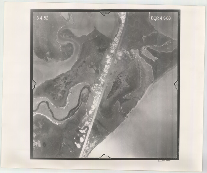 83996, Flight Mission No. BQR-4K, Frame 63, Brazoria County, General Map Collection
