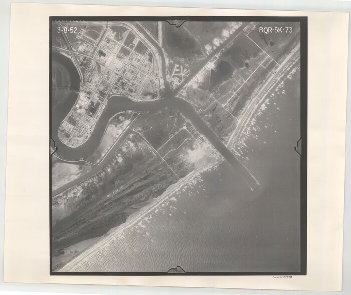 84018, Flight Mission No. BQR-5K, Frame 73, Brazoria County, General Map Collection