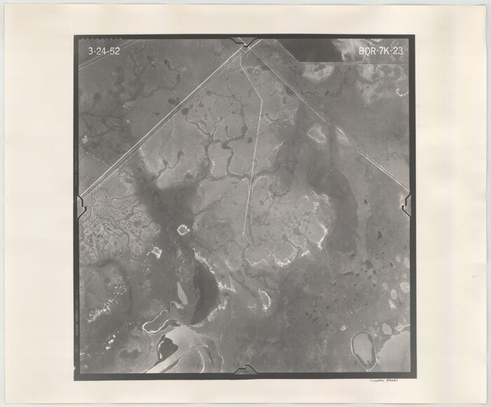 84021, Flight Mission No. BQR-7K, Frame 23, Brazoria County, General Map Collection