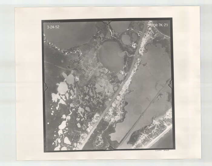 84027, Flight Mission No. BQR-7K, Frame 29, Brazoria County, General Map Collection