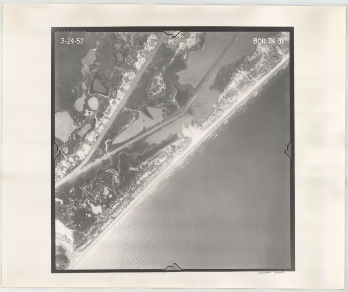84029, Flight Mission No. BQR-7K, Frame 31, Brazoria County, General Map Collection