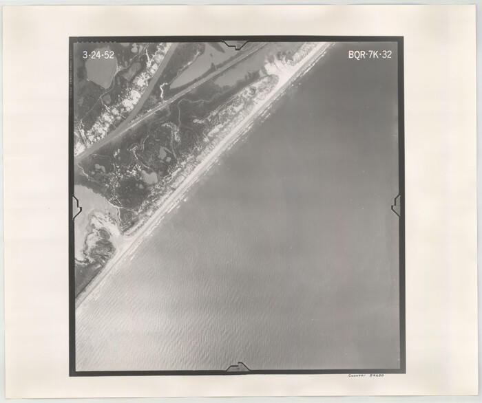 84030, Flight Mission No. BQR-7K, Frame 32, Brazoria County, General Map Collection
