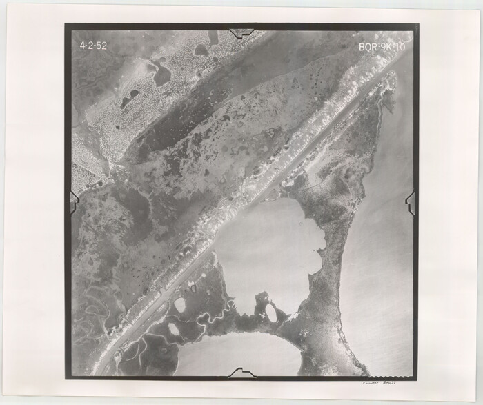 84039, Flight Mission No. BQR-9K, Frame 10, Brazoria County, General Map Collection