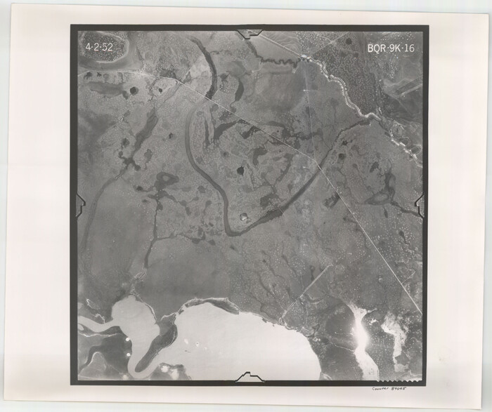 84045, Flight Mission No. BQR-9K, Frame 16, Brazoria County, General Map Collection