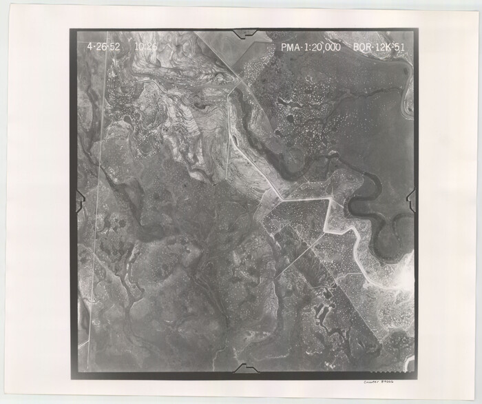 84066, Flight Mission No. BQR-12K, Frame 51, Brazoria County, General Map Collection