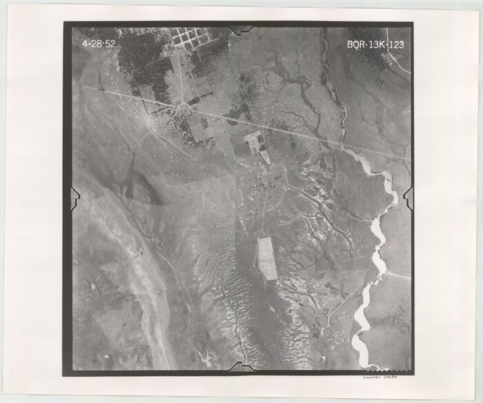 84084, Flight Mission No. BQR-13K, Frame 123, Brazoria County, General Map Collection