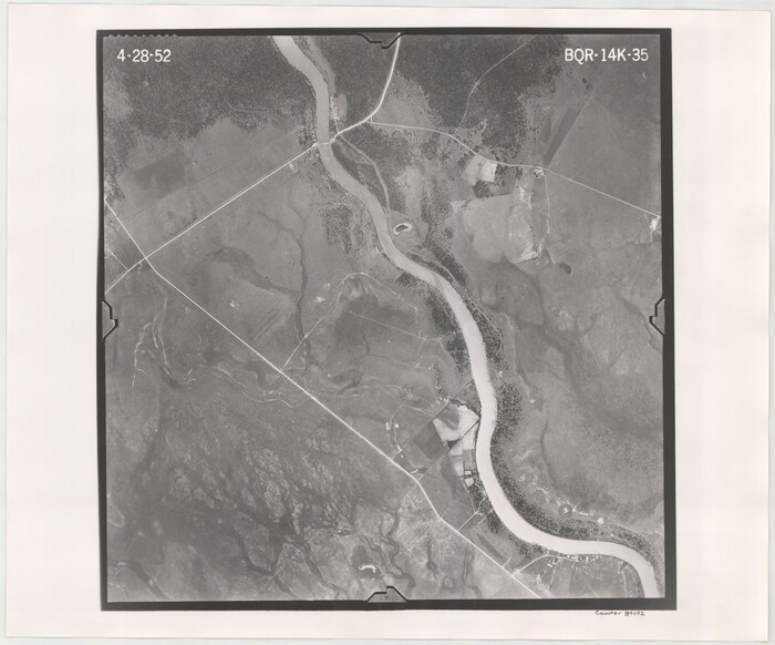 84092, Flight Mission No. BQR-14K, Frame 35, Brazoria County, General Map Collection