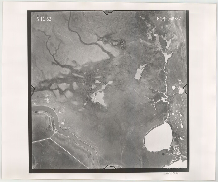 84104, Flight Mission No. BQR-16K, Frame 37, Brazoria County, General Map Collection