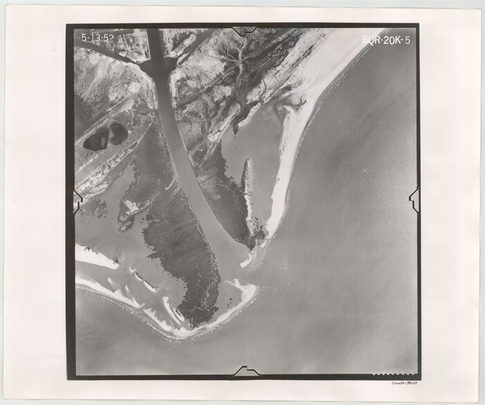 84107, Flight Mission No. BQR-20K, Frame 5, Brazoria County, General Map Collection