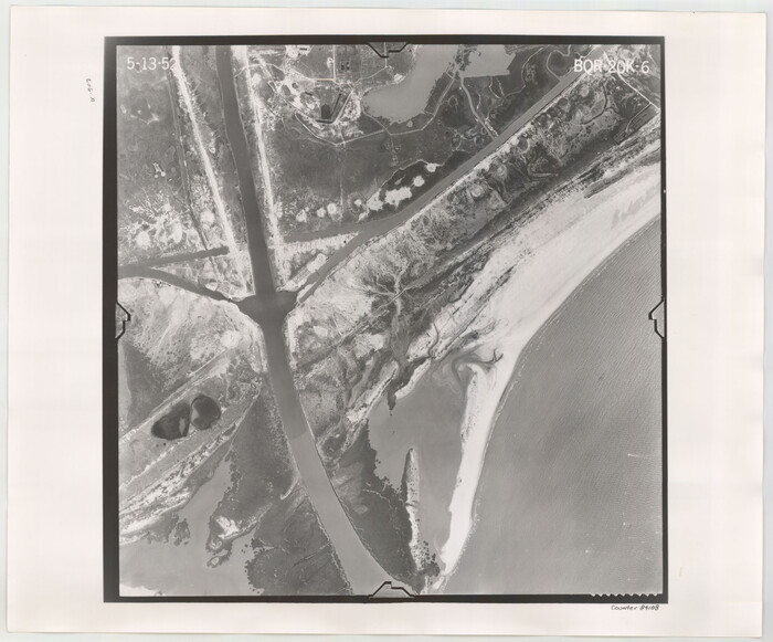 84108, Flight Mission No. BQR-20K, Frame 6, Brazoria County, General Map Collection