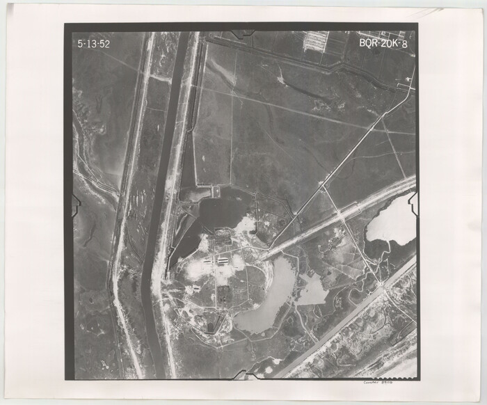 84110, Flight Mission No. BQR-20K, Frame 8, Brazoria County, General Map Collection