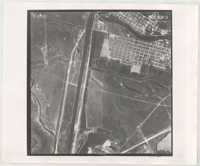 84111, Flight Mission No. BQR-20K, Frame 9, Brazoria County, General Map Collection