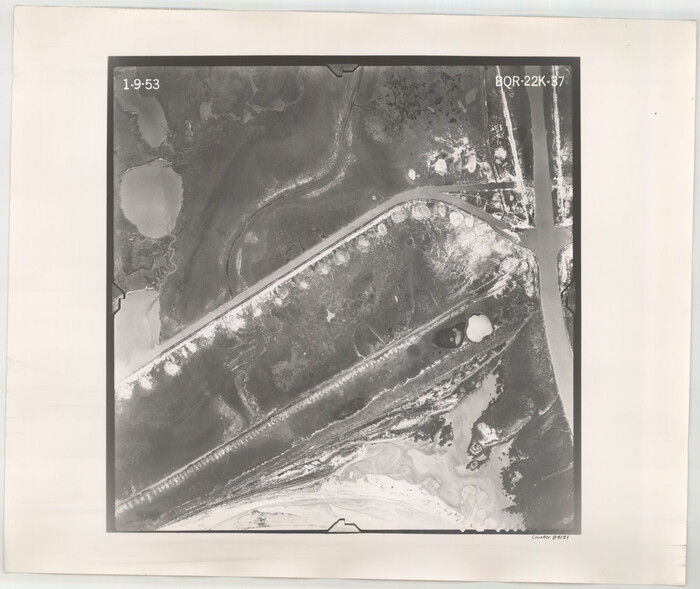 84121, Flight Mission No. BQR-22K, Frame 37, Brazoria County, General Map Collection