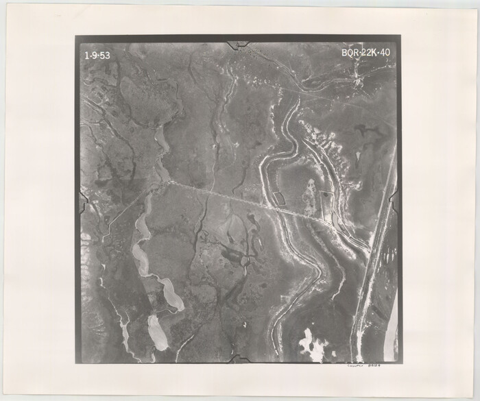 84124, Flight Mission No. BQR-22K, Frame 40, Brazoria County, General Map Collection
