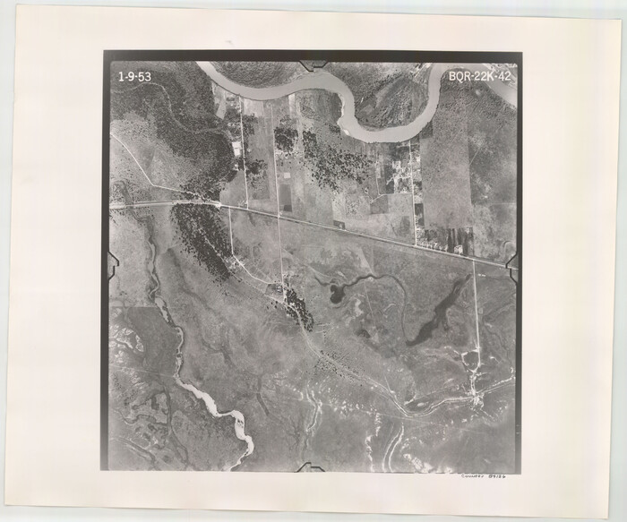 84126, Flight Mission No. BQR-22K, Frame 42, Brazoria County, General Map Collection