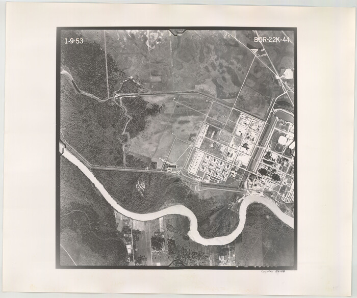 84128, Flight Mission No. BQR-22K, Frame 44, Brazoria County, General Map Collection