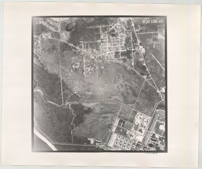 84129, Flight Mission No. BQR-22K, Frame 45, Brazoria County, General Map Collection