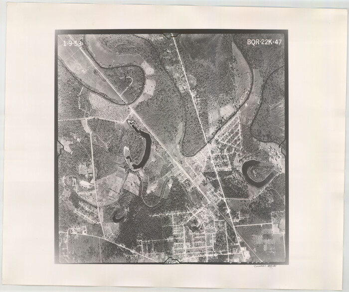 84131, Flight Mission No. BQR-22K, Frame 47, Brazoria County, General Map Collection