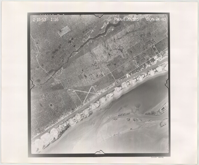 84272, Flight Mission No. DQN-2K, Frame 80, Calhoun County, General Map Collection