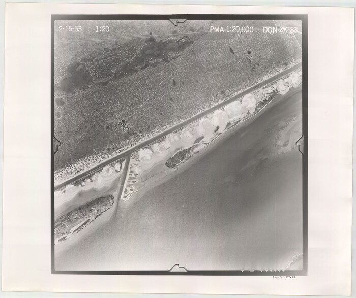 84273, Flight Mission No. DQN-2K, Frame 81, Calhoun County, General Map Collection
